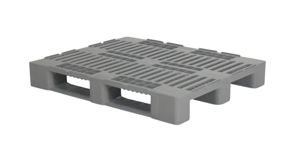 Industrie pallet 1200 x 1000 open dek 3 onderlatten heavy - Industriepallet 1200 x 1000 mm - QPH1210HP3RR